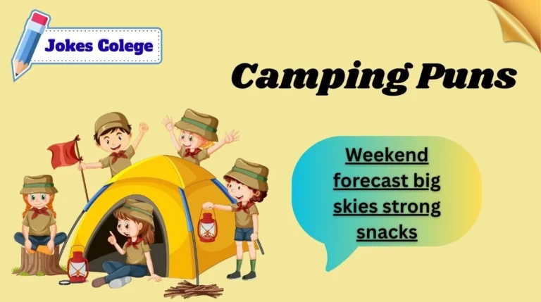 Camping Puns