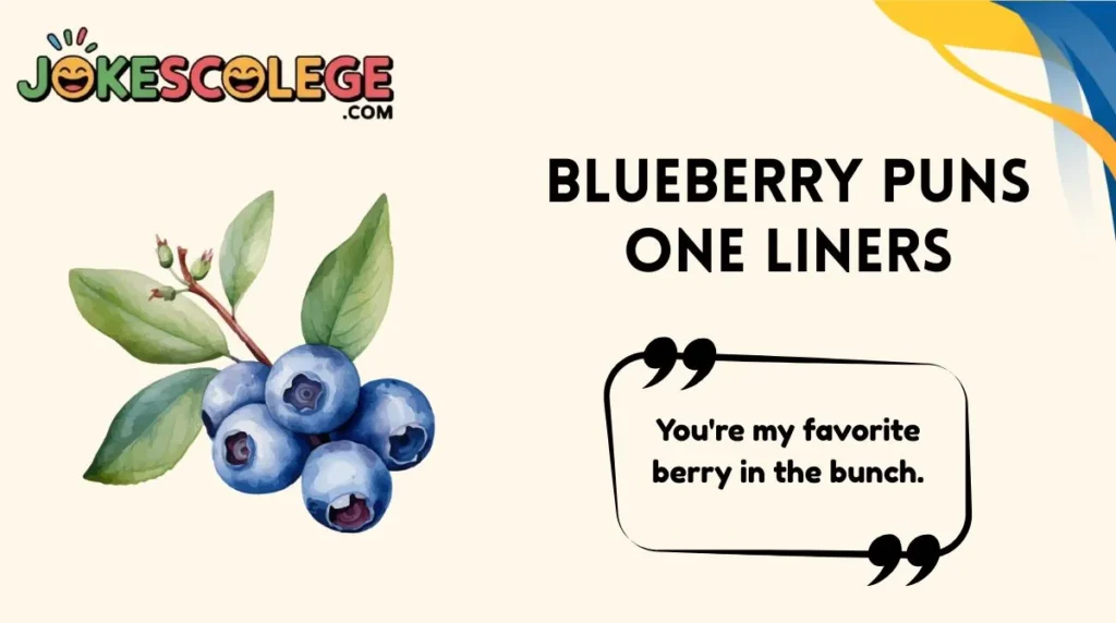 Blueberry Puns One Liners