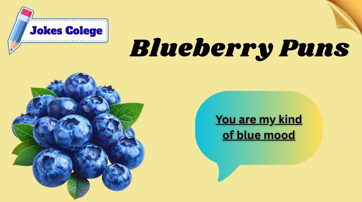 164+ Blueberry Puns That’ll Berry Your Stress Away 2026🍇😄