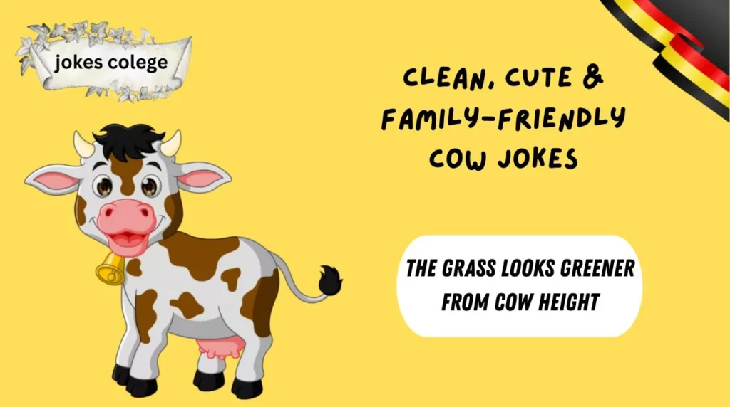 Clean, Cute & Family-Friendly Cow Jokes
