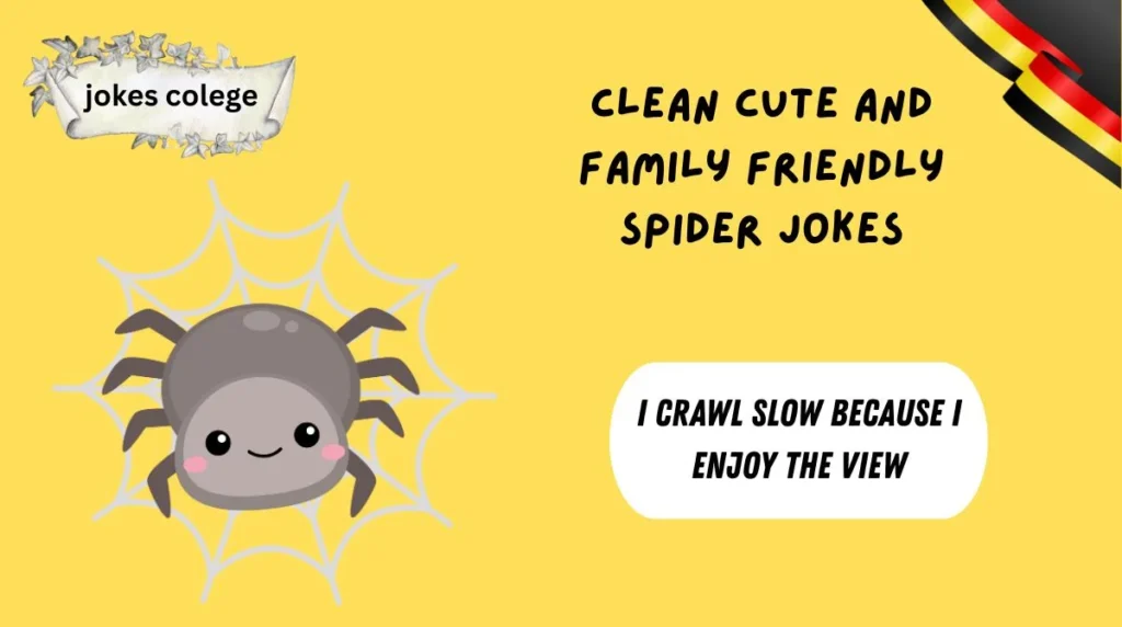 Clean Cute and Family Friendly Spider Jokes