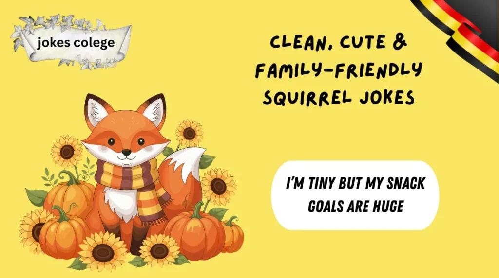 Clean, Cute & Family-Friendly Squirrel Jokes