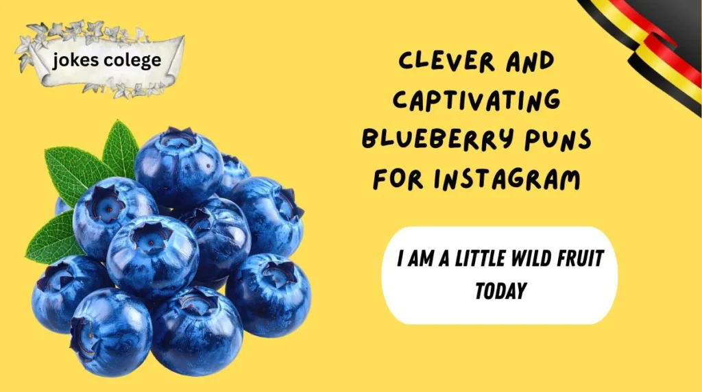 Clever and Captivating Blueberry Puns for Instagram