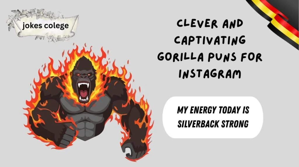 Clever and Captivating Gorilla Puns for Instagram