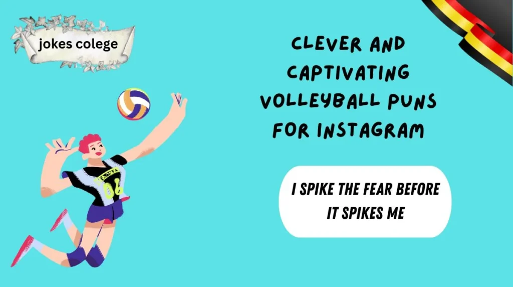 Clever and Captivating Volleyball Puns for Instagram