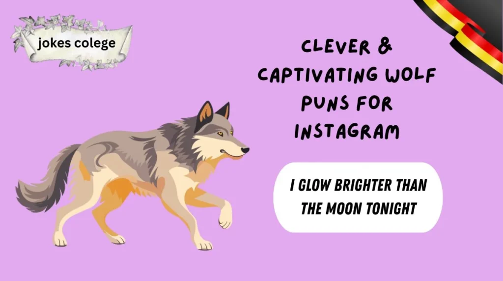 Clever & Captivating Wolf Puns for Instagram