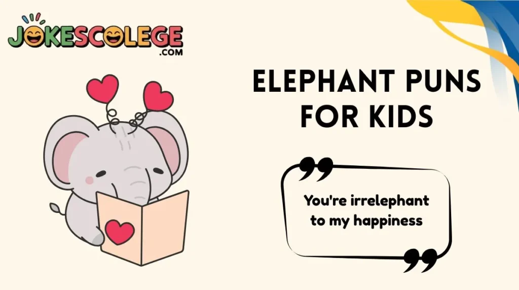 Elephant Puns for Kids