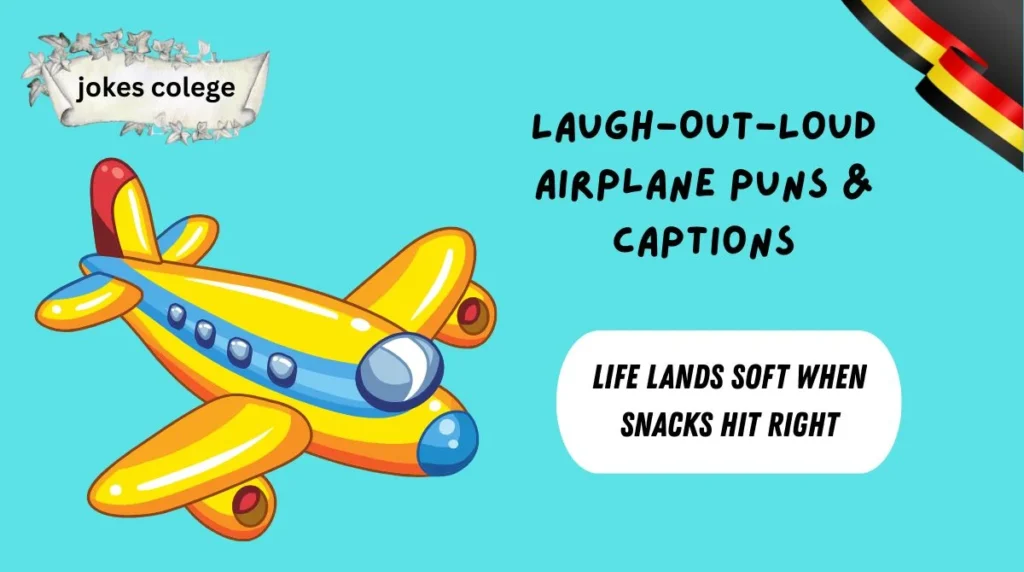 Laugh-Out-Loud Airplane Puns & Captions