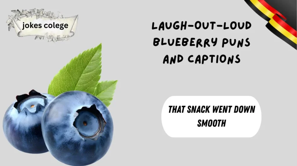 Laugh-Out-Loud Blueberry Puns and Captions
