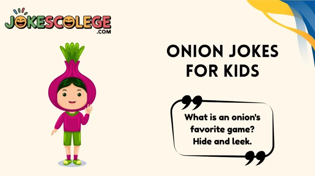 Onion Jokes for Kids
