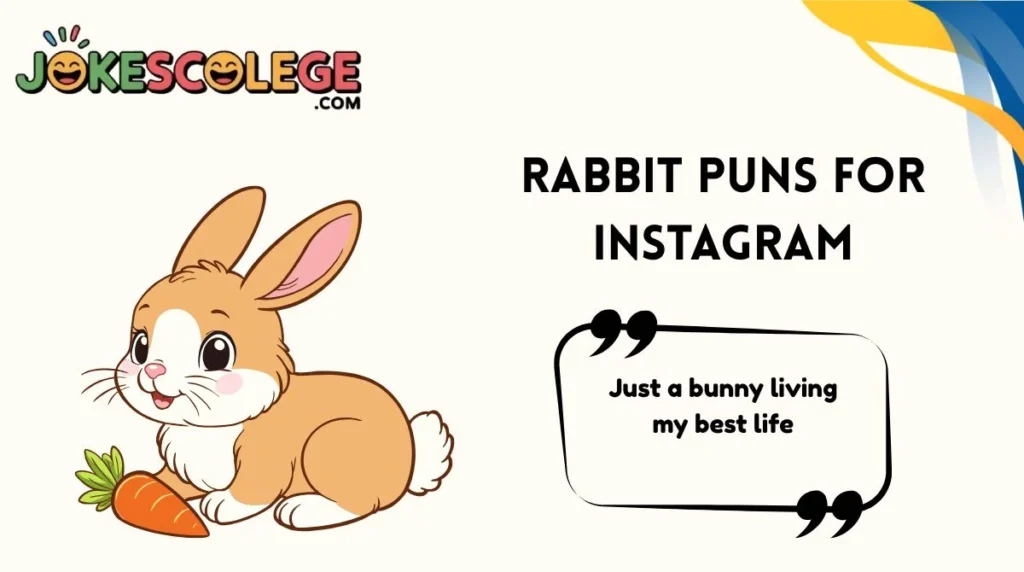 Rabbit Puns for Instagram