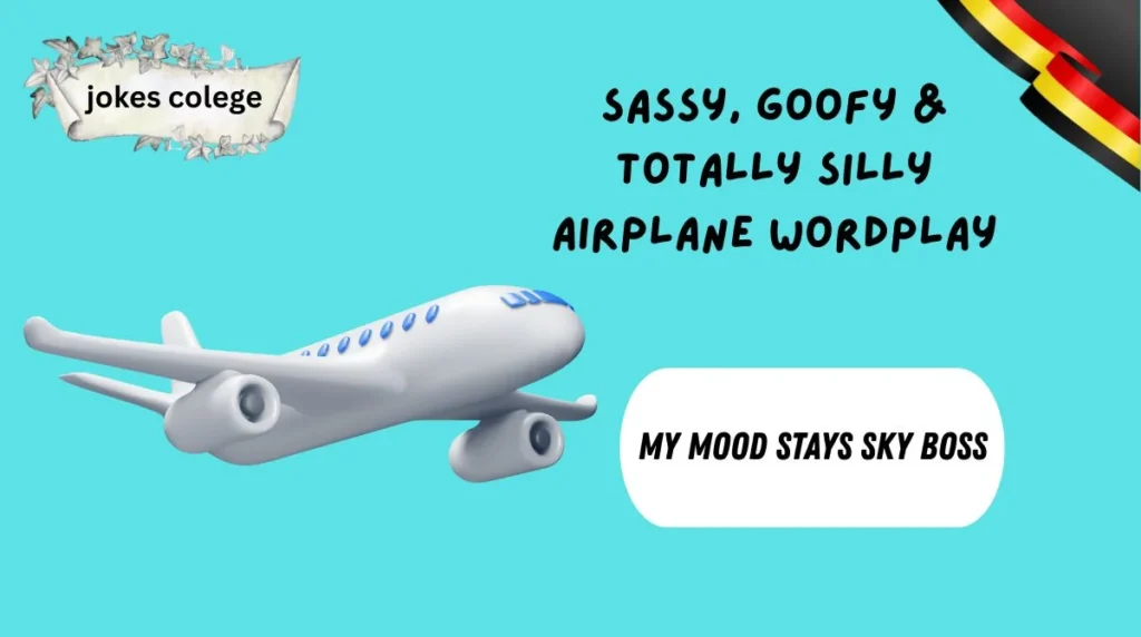 Sassy, Goofy & Totally Silly Airplane Wordplay