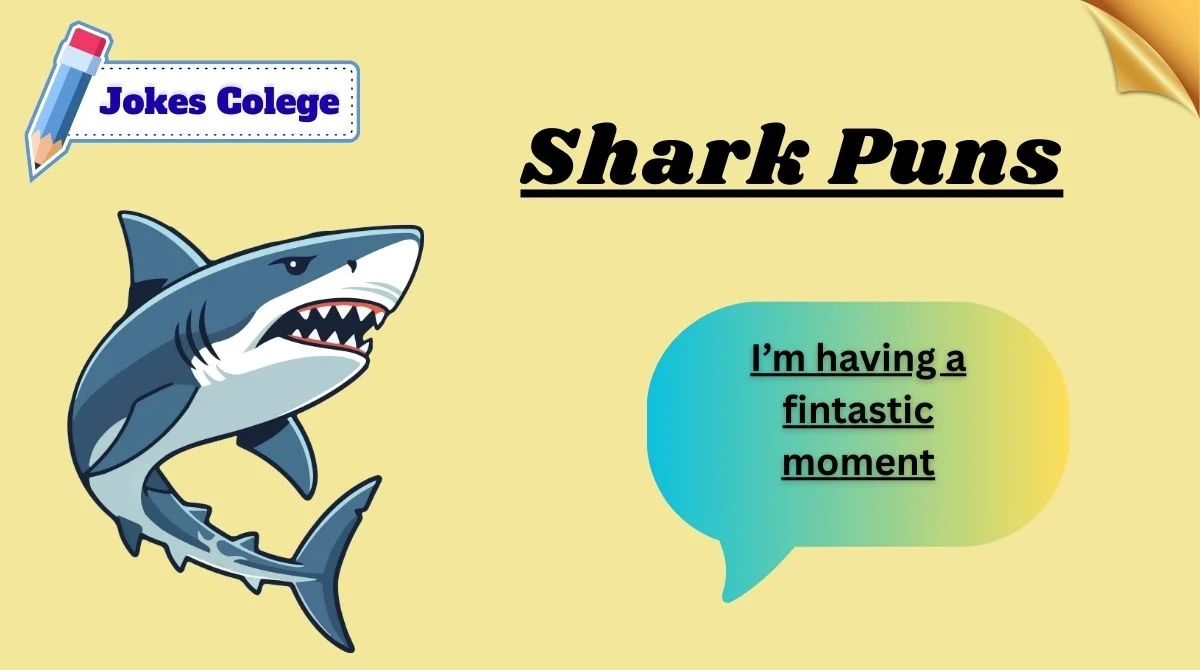 147+ Shark Puns That Bite Back with Laughter(Updated 2026)🦈😂