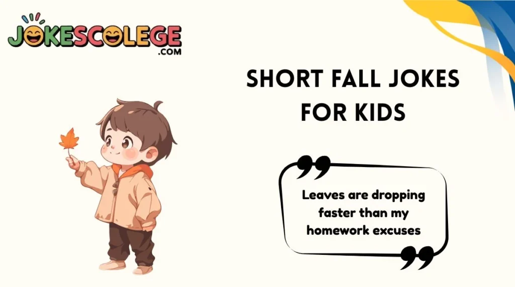 Short Fall Jokes for Kids