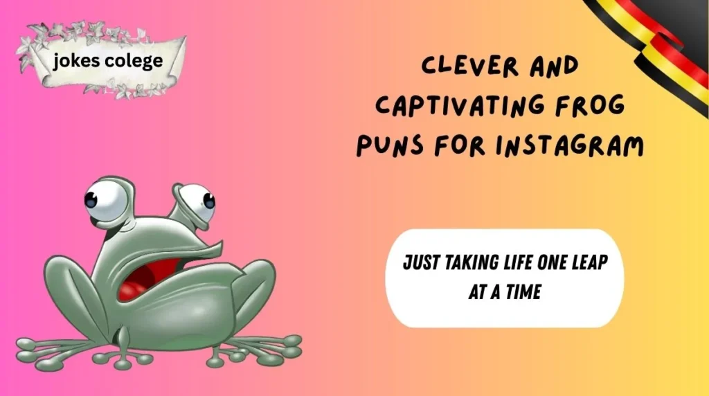 Clever and Captivating Frog Puns for Instagram