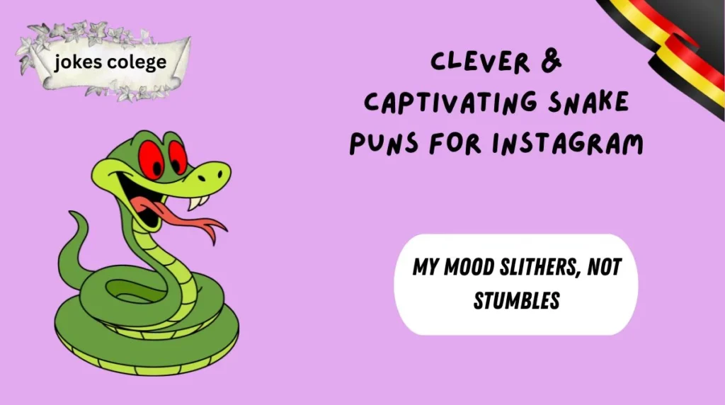 Clever & Captivating Snake Puns for Instagram