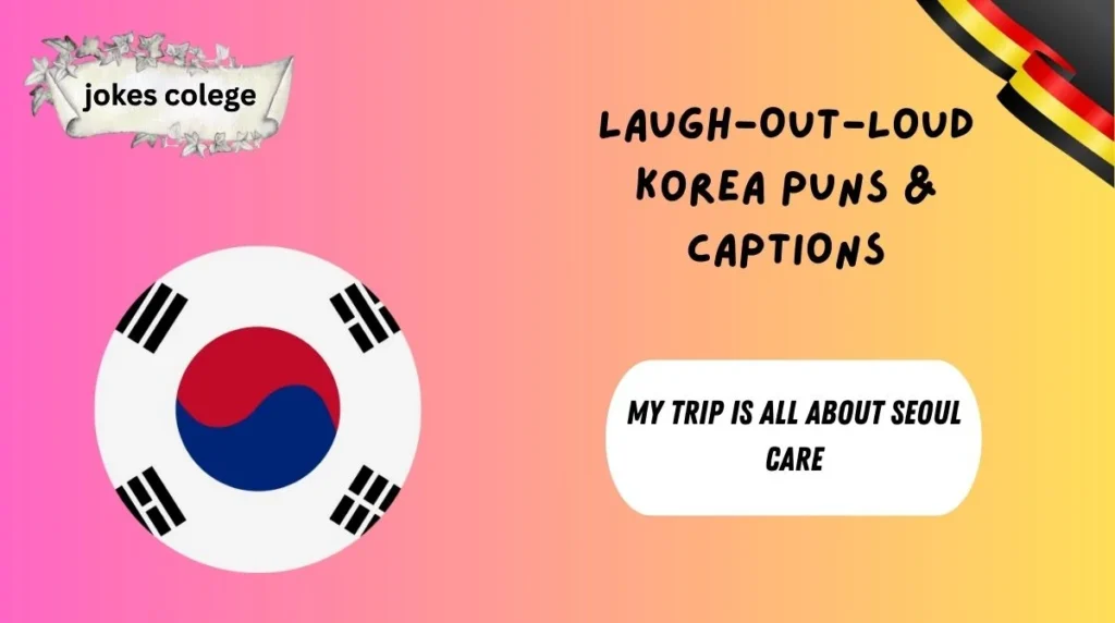 Laugh-Out-Loud Korea Puns & Captions