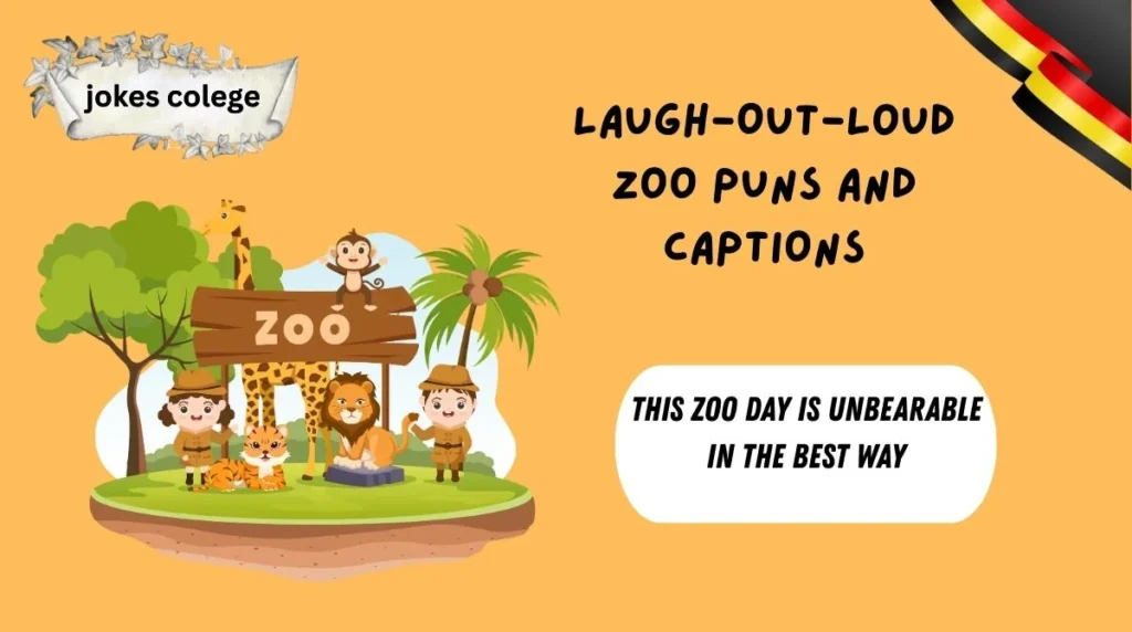 Laugh-Out-Loud Zoo Puns and Captions