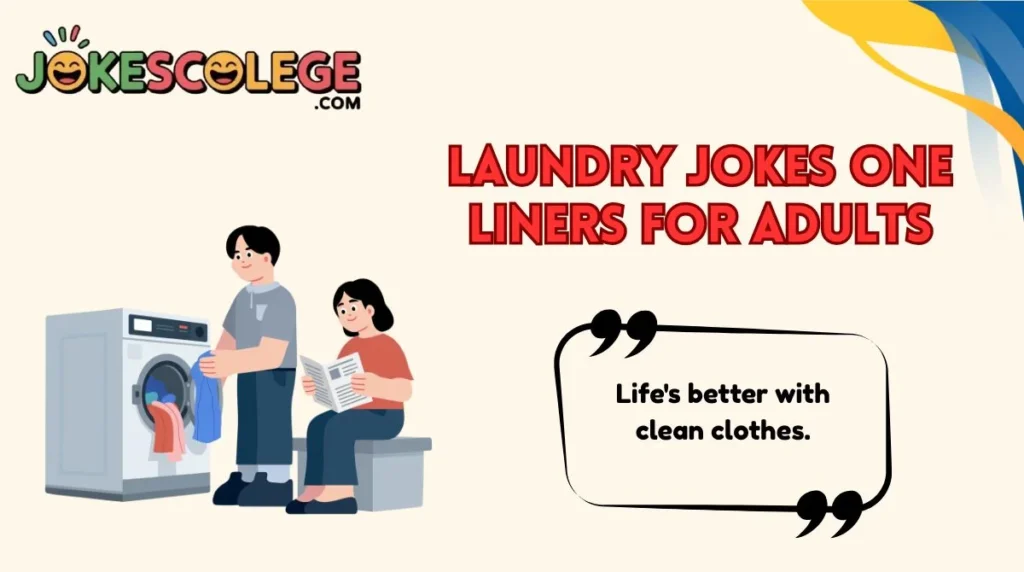 Laundry Jokes One Liners for Adults