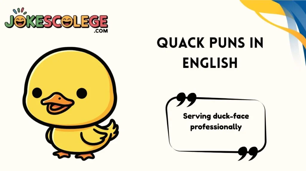 Quack Puns in English