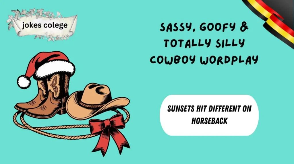 Sassy, Goofy & Totally Silly Cowboy Wordplay