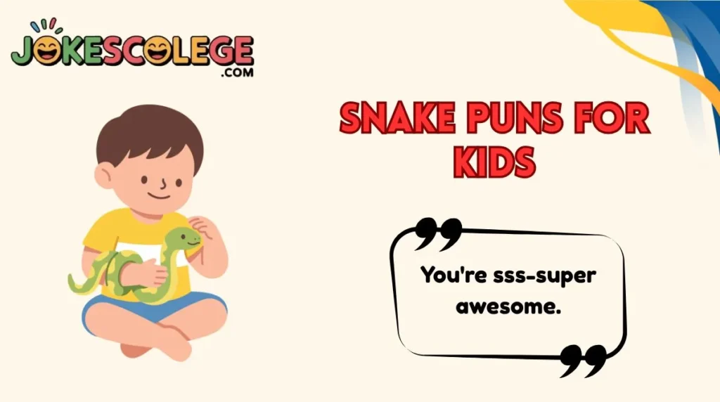 Snake Puns for Kids