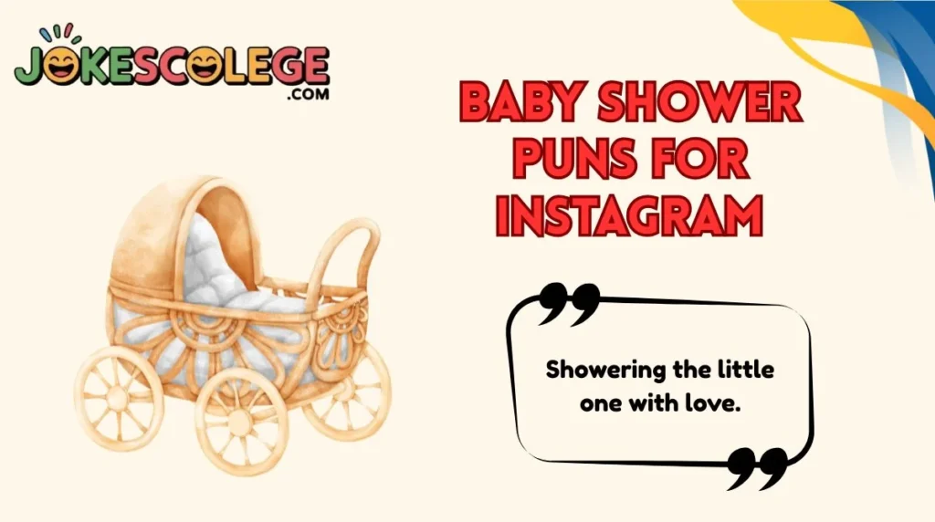 Baby Shower Puns for Instagram