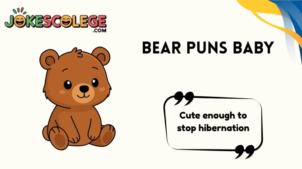 Bear Puns Baby