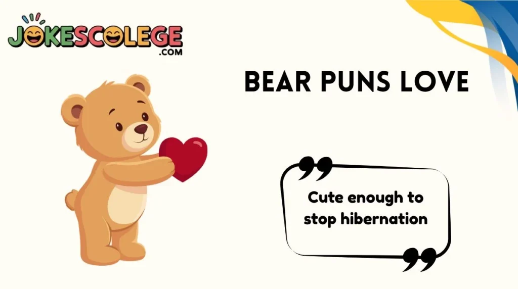 Bear Puns Love