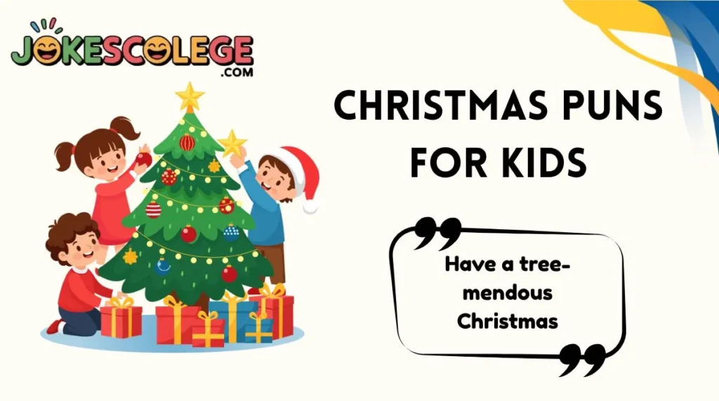 Christmas Puns for Kids