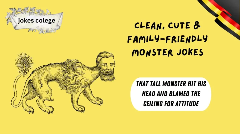 Clean, Cute & Family-Friendly Monster Jokes