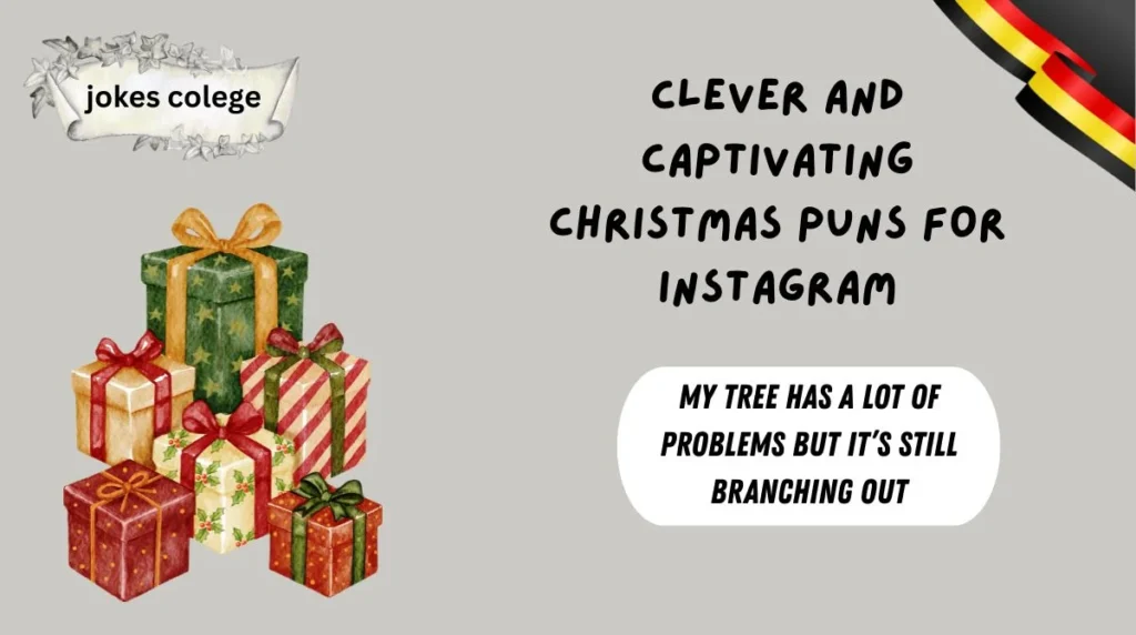 Clever and Captivating Christmas Puns for Instagram