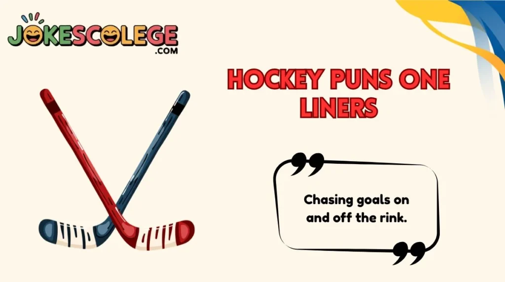 Hockey Puns One Liners