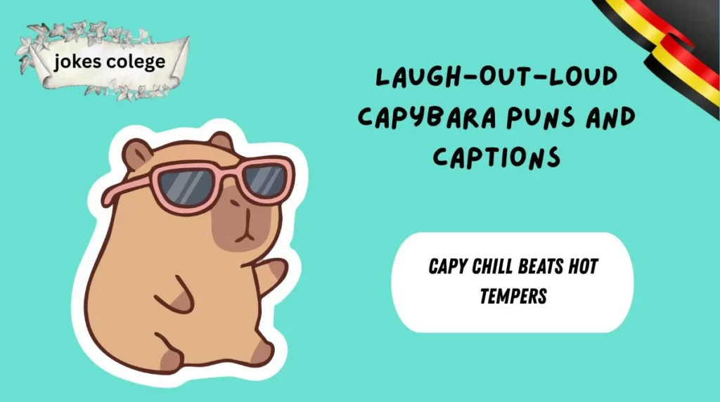 Laugh-Out-Loud Capybara Puns and Captions