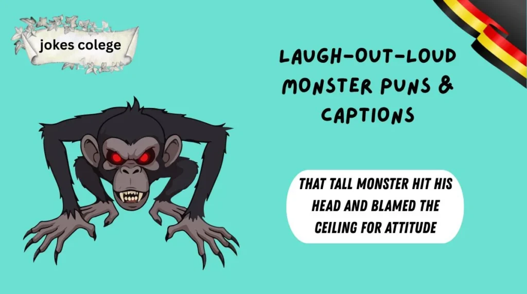 Laugh-Out-Loud Monster Puns & Captions