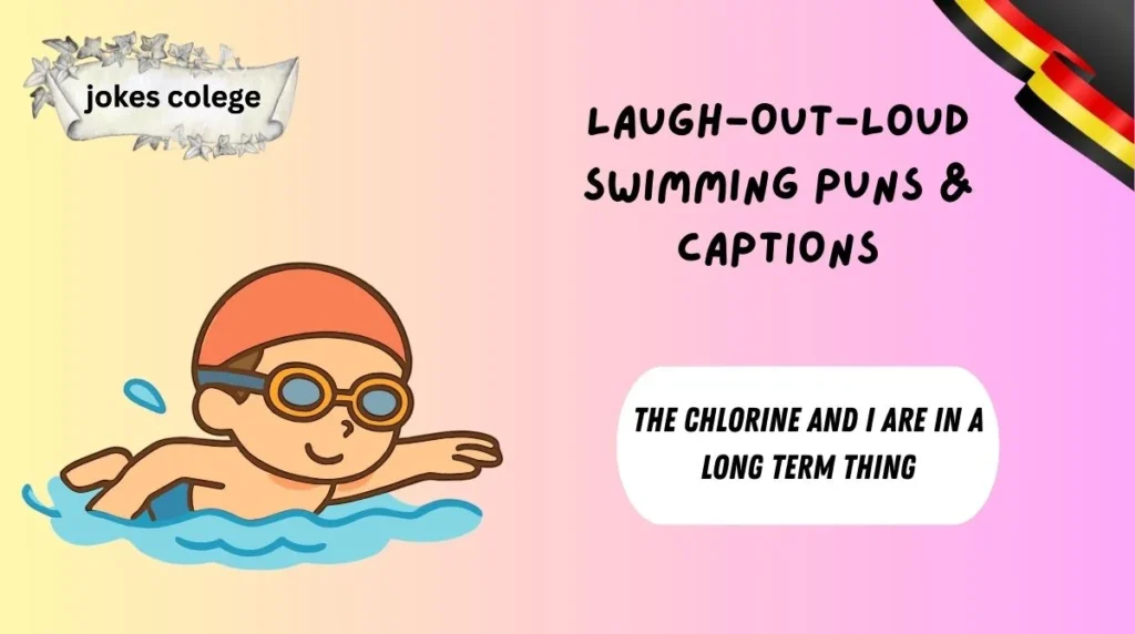 Laugh-Out-Loud Swimming Puns & Captions