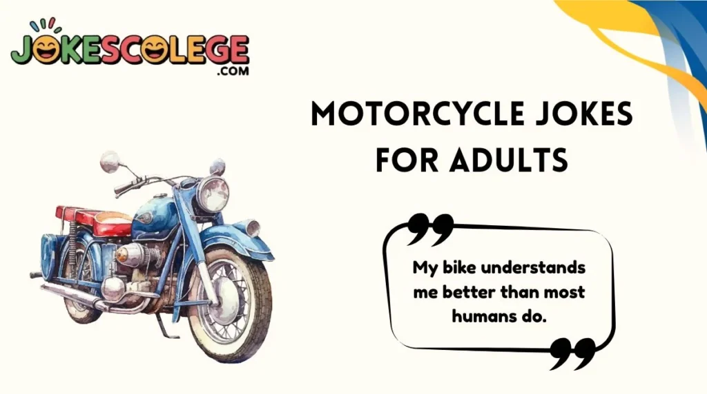 Motorcycle Jokes for Adults