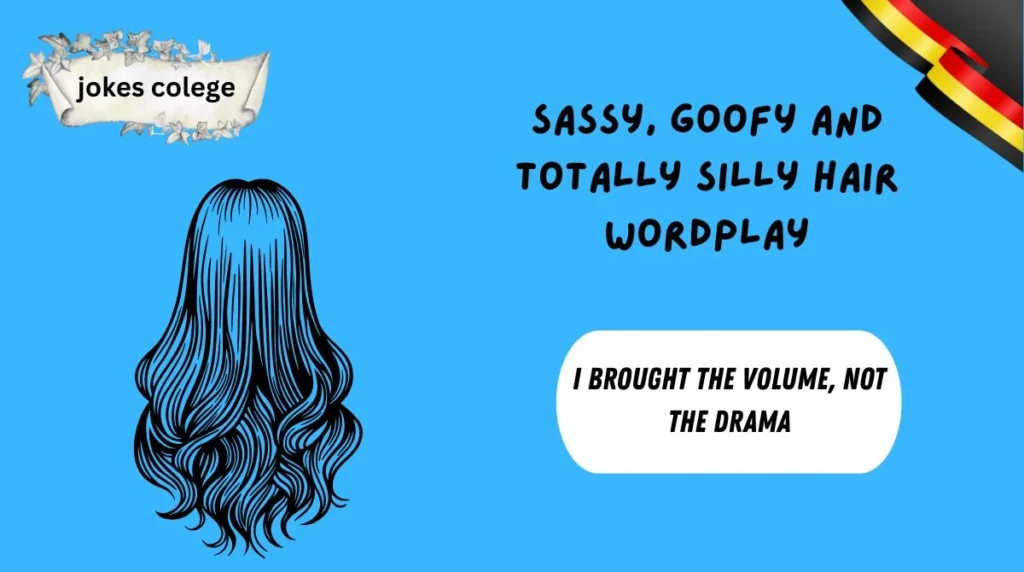 Sassy, Goofy And Totally Silly Hair Wordplay
