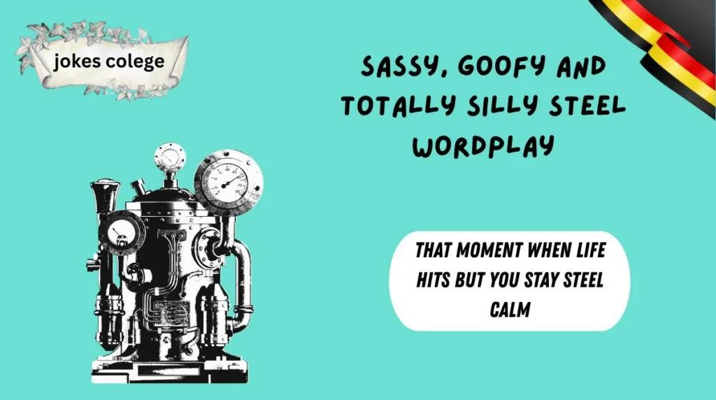 Sassy, Goofy and Totally Silly Steel Wordplay