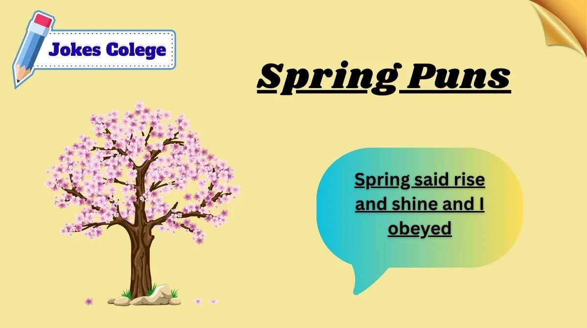 201+ Spring Puns to Make Your Day Bloom 2026🌸😄