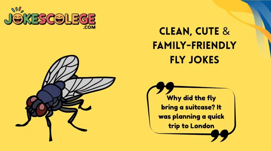 Clean, Cute & Family-Friendly Fly Jokes