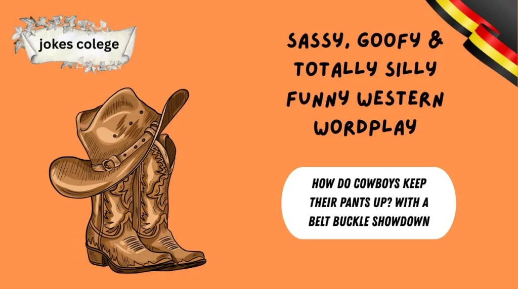 Sassy, Goofy & Totally Silly Funny Western Wordplay