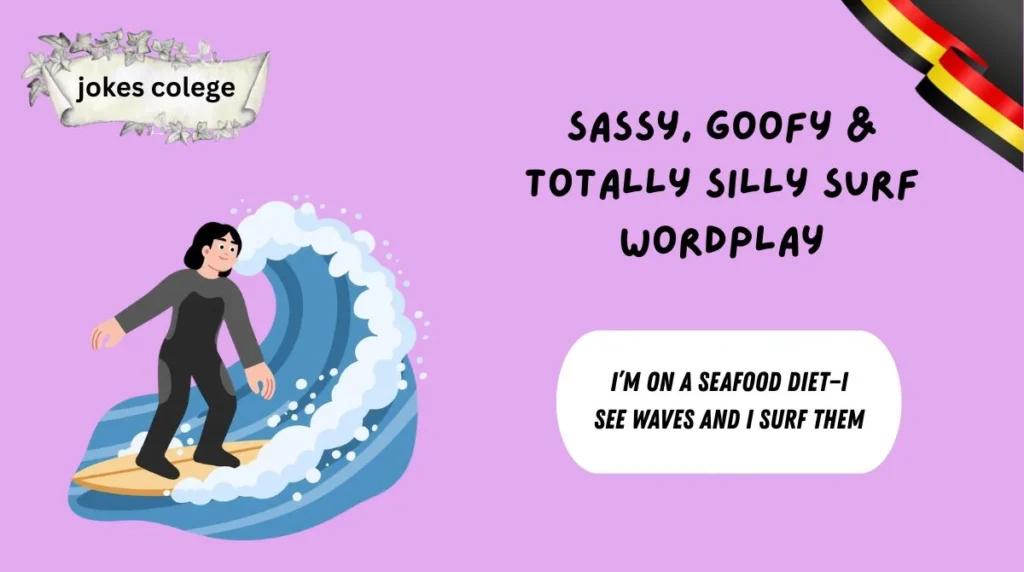 Sassy, Goofy & Totally Silly Surf Wordplay