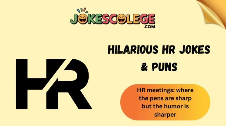 Hilarious HR Jokes & Puns