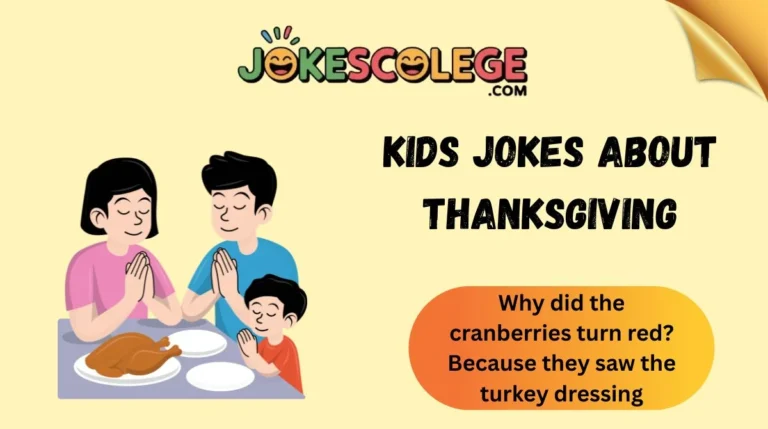 Kids Jokes About Thanksgiving