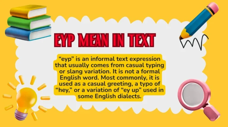 eyp mean in text