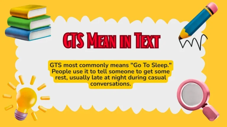 GTS Mean in Text