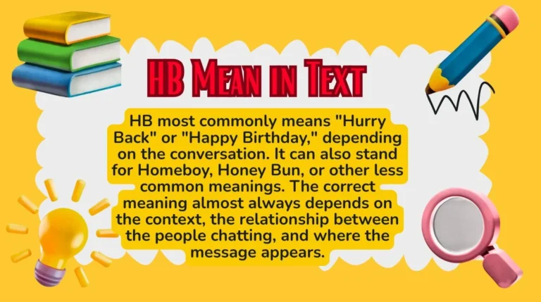 HB Mean in Text
