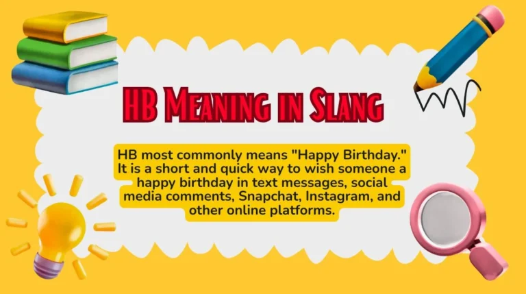 HB Meaning in Slang