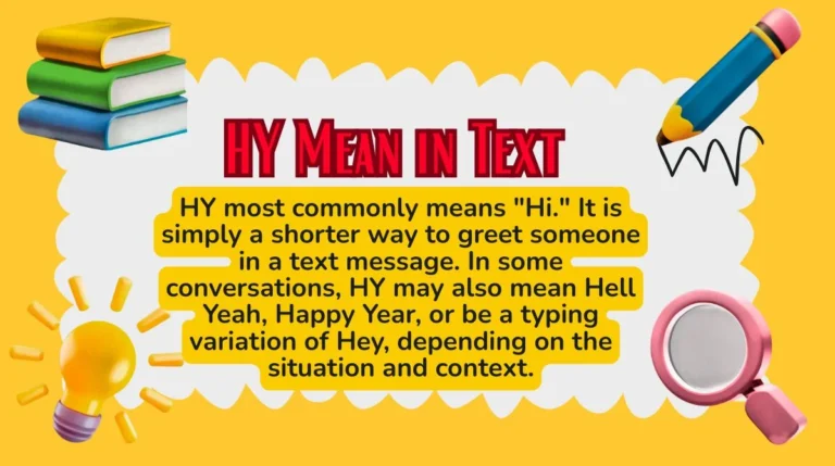 HY Mean in Text